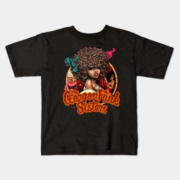 Gorgon Funk Kids T-Shirt by Kurono 